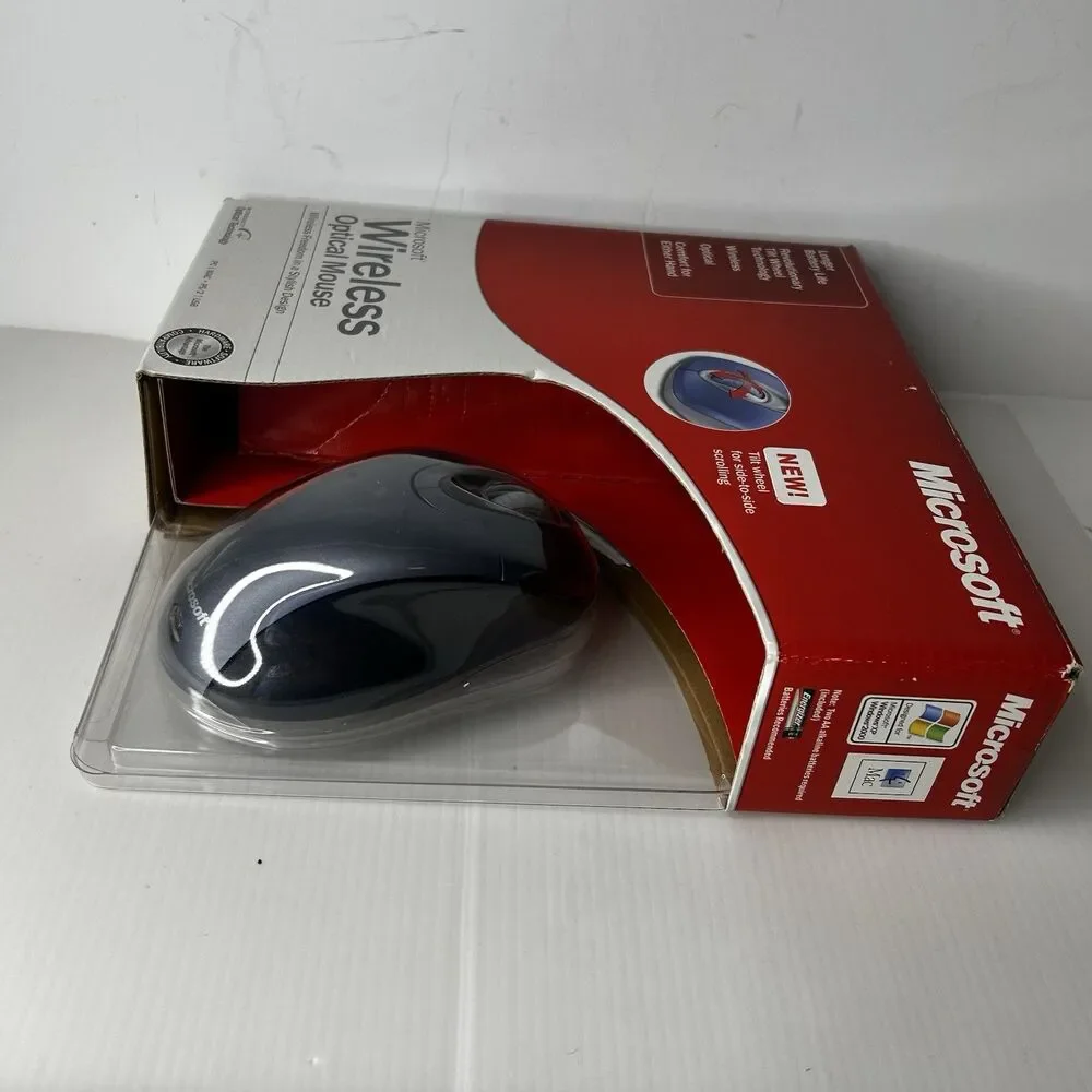 Microsoft Wireless Optical Mouse Part No. X09-49261 Tilt Wheel